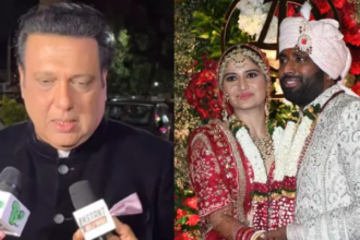 Govinda's Heartfelt Reunion at Arti Singh's Wedding